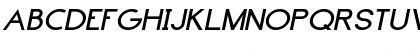 Highball-Extended Italic Font