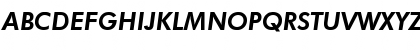 Jensen Bold Italic Regular Font