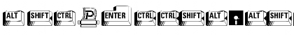 Kelso Keys Regular Font