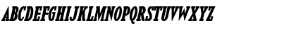 Kingsbridge Condensed Bold Italic Font