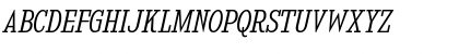 Kingsbridge SemiCondensed Light Italic Font Kingsbridge SemiCondensed Light Italic Font