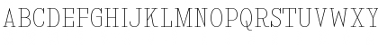 Kingsbridge SemiCondensed UltraLight Font Kingsbridge SemiCondensed UltraLight Font