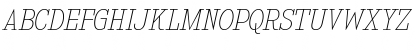 Kingsbridge UltraLight Italic Font