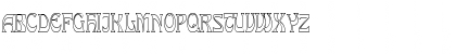 La Rosa Hollow Cond Regular Font La Rosa Hollow Cond Regular Font