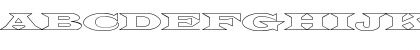 Latin-WideExt-Normal Hollow Regular Font Latin-WideExt-Normal Hollow Regular Font