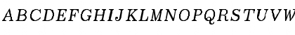 Lettermann SemiBld-Ital Regular Font