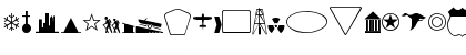Many Dings Regular Font Many Dings Regular Font