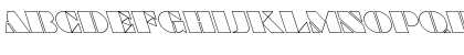 MBragg Outline Hollow Regular Font MBragg Outline Hollow Regular Font