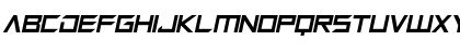 Megabot Five Italic Font