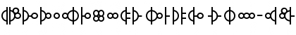 Morse01 Regular Font Morse01 Regular Font