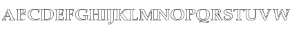 Palatino-Bold Hollow Regular Font Palatino-Bold Hollow Regular Font