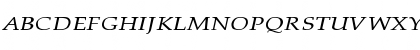 Palatino-Thin-Italic Wd Regular Font