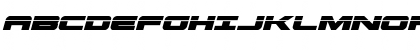 Predataur Laser Italic Italic Font