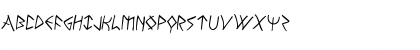Rune Slasher Rotated 2 Regular Font