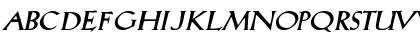 Salem-Extended Bold Italic Font