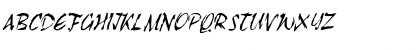 Scratch-Condensed Italic Font