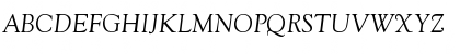 Singles Normal Italic Regular Font
