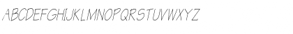 Tek-Condensed Italic Font