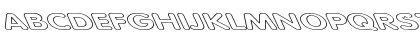 Tubular Hollow Ex Lefti Regular Font