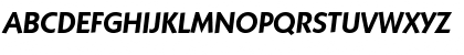 VictorBecker Bold Italic Font