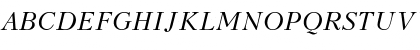 Voltaire Italic Regular Font