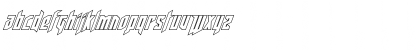 Deathshead Outline Italic Italic Font Deathshead Outline Italic Italic Font