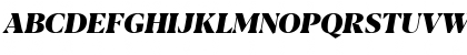 Blacker Display Heavy Italic Font