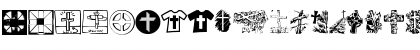 Christian Crosses V Regular Font