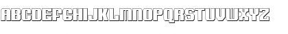 Voortrekker 3D Condensed Condensed Font Voortrekker 3D Condensed Condensed Font