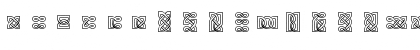 VTCelticKnots VolumeOne Font VTCelticKnots VolumeOne Font
