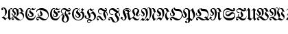 W650-Blackletter Regular Font