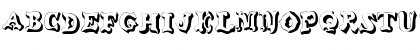 WahooDisplayCapsSSK Regular Font