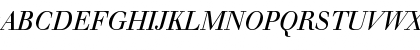 Walbaum LT Italic Regular Font
