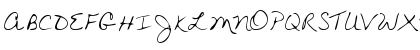 WendysHand Regular Font WendysHand Regular Font