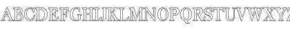 WesleyBeckerOutline-Medium Regular Font