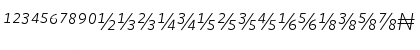 WhitneyNumeric Medium Font