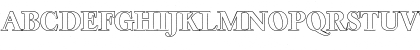 WilliamBeckerOutline-ExtraBold Regular Font WilliamBeckerOutline-ExtraBold Regular Font