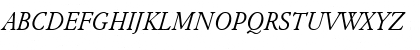 Winchester New ITC Book Italic Font Winchester New ITC Book Italic Font