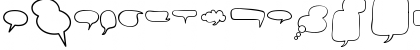 Alin Speech Bubbles 2 Regular Font