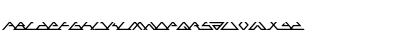 Angled Regular Font