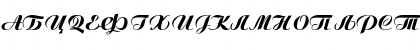 Ariston Cirilica Bold Italic Font