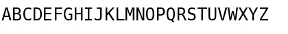 Bitstream Vera Sans Mono Roman Font