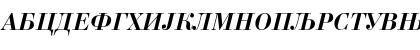Bodoni Cirilica Bold Italic Font Bodoni Cirilica Bold Italic Font