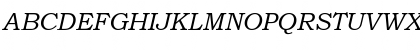 Bookman Old Style Eo Italic Font