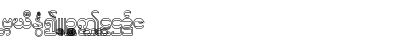 CE TRANSPARENT Bold Font