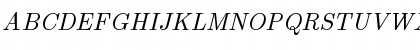 cmti10 Regular Font
