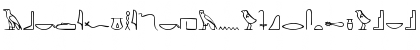 Egypt - nov&#56371ac Regular Font