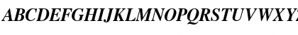 FreeSerif Bold Italic Font