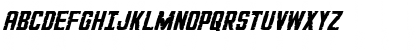 G.I. Incognito Expanded Italic Expanded Italic Font