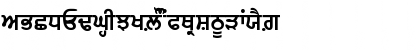 GurbaniWebThick Regular Font GurbaniWebThick Regular Font